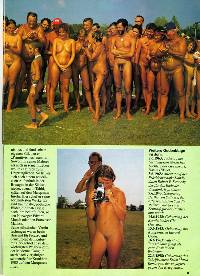 Jung und Frei Nr.61 Magazin mit nackten FKK-Fotos Jung und Frei Nr.61 Magazin mit nackten FKK-Fotos