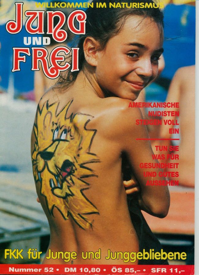 Jung und Frei Nr.52 nackte junge FKK-Foto magazin Jung und Frei Nr.52 nackte junge FKK-Foto magazin